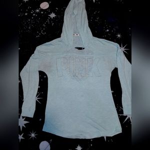 VS PINK keyhole light weight hoodie